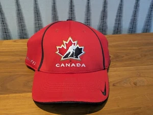 Nike Team Canada Legacy91 Dri Fit Hat Cap Adult L/XL Red - Picture 1 of 4
