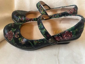 Zeppa Mary Jane nuova senza scatola Alegria Flair invernale da giardino in pelle misura 6,5 - Foto 1 di 8