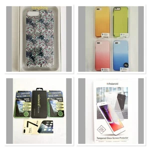 ONN/HEYDAY iPhone 6 PLUS / 7 PLUS / 8 PLUS Cases & Glass/Plastic Screen P Lot 13 - Picture 1 of 10