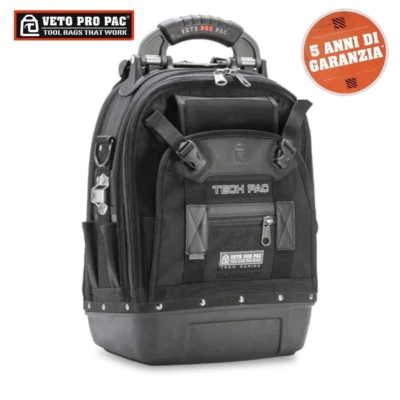 2EMME CLIMA Zaino borsa per attrezzi VETO PRO PAC TECH PAC BLACKOUT