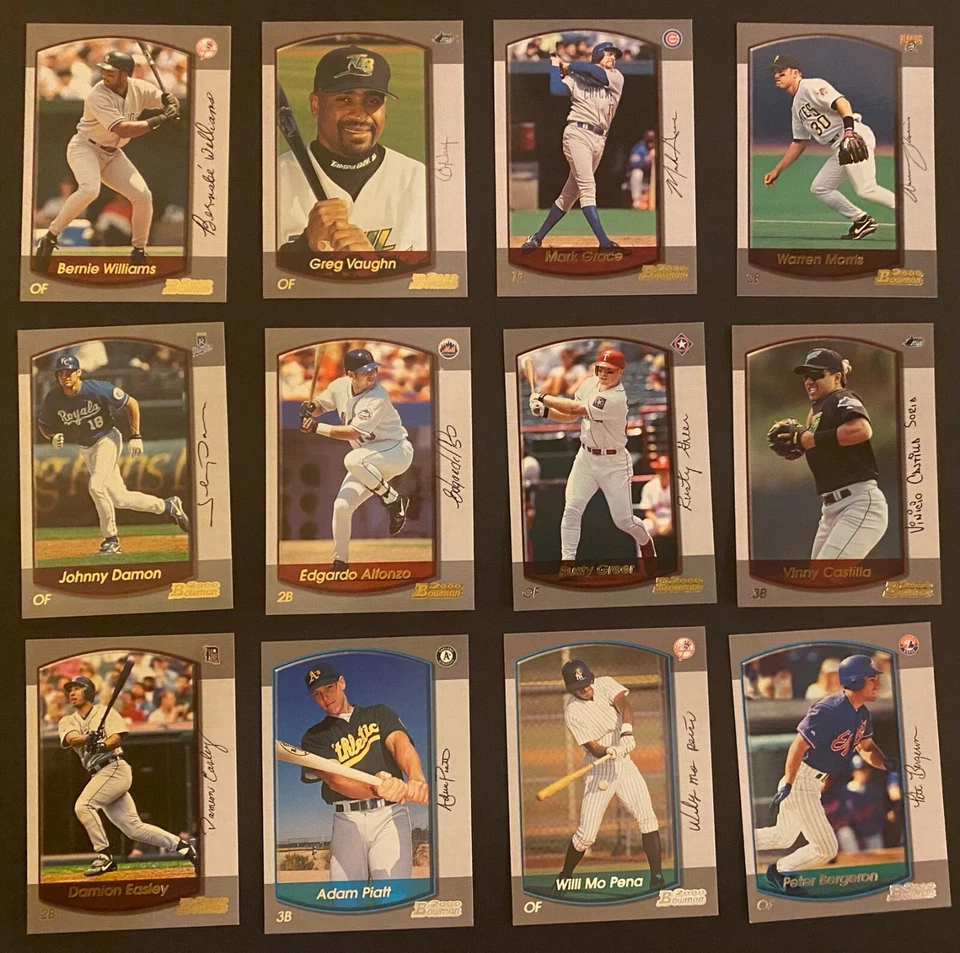 2000 Bowman - Baseball Cards - #1 - #219 - Complete Your Set - You U Pick - Image 1 of 1