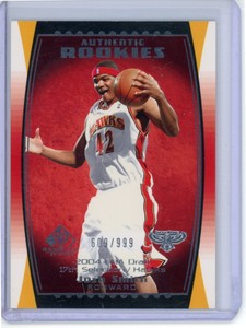 2004 Sp Game Used Edition /999 #100 Josh Smith Ex-NM