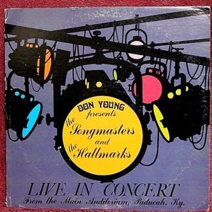 Don Young Presents Songmasters and Hallmarks Live LP PLAY GRADED Fully Tested - Picture 1 of 8