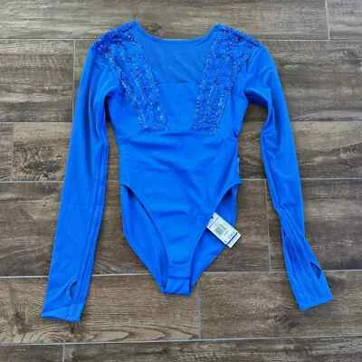 NUEVO Adidas Originales Versión Azul Santiago Mujer M Body Traje BODY HR3416 Foto 1 de 4