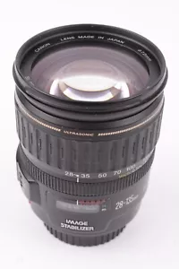 Canon EF 28-135mm f/3.5-5.6 IS Macro Wide Angle Zoom Camera Lens #T-02996 - Picture 1 of 9