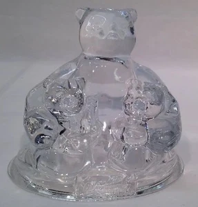 Coca-Cola Eisbär Klarglas Sammelfigur Coke 1997 - Bild 1 von 12