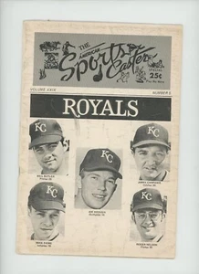 1969 THE AMERICAN SPORTS CASTER BASEBALL PROGRAM #5 - KANSAS CITY ROYALS - Picture 1 of 3