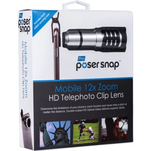 PoserSnap Mobile 12X Zoom Telephoto Clip Lens - Photo 1 sur 9