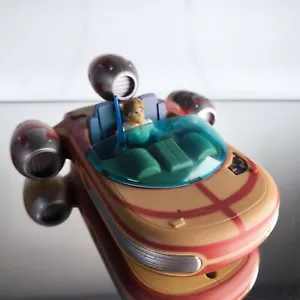 Star Wars Playskool Heroes Luke Skywalker & Landspeeder 2011 Hasbro Tatooine Set - Imagen 1 de 7