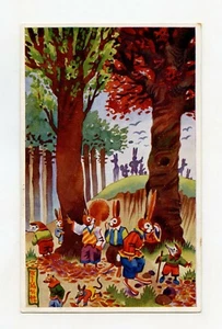 Illustrator W M H Humanisierte Tiere. Hasen, Eichhörnchen, Igel. Hase.. - Bild 1 von 2