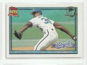 1991 Topps Operation Desert Shield Royals Tom Gordon - Aliz - Bild 1 von 2