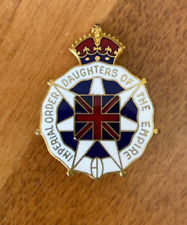 Imperial Order Daughters of the Empire Lapel Enamel Badge by BIRKS Canada