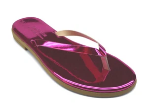 Griechische handgefertigte Sandalen aus echtem Leder antiker Stil Damen Metallic Tanga Rutsche - Bild 1 von 31