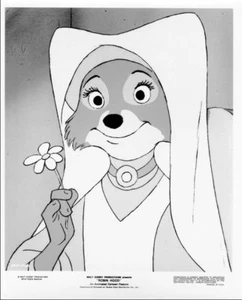 DISNEY Robin des Bois Robin Hood 1973 Vintage Film Photo Press Argentique 56A418 - Photo 1/2