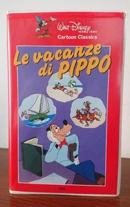 Le Vacanze Di Pippo Walt Disney Home Video VHS VI 4133 Ed. 1986  - Picture 1 of 16