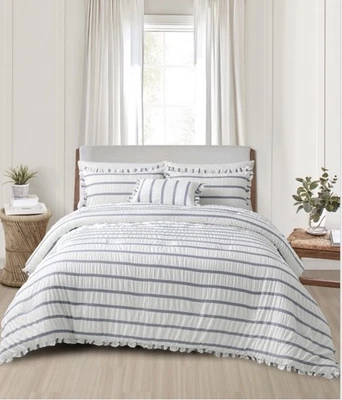 SPLENDID KONA SEERSUCKER KING COMFORTER SET 4 Piece - Image 1 of 4