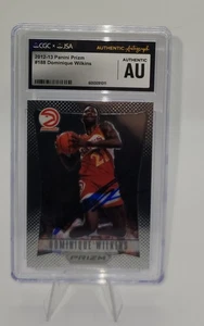 2012-13 Panini Prizm #188 Dominique Wilkins On Card Auto CGC AUTHENTIC - Bild 1 von 3