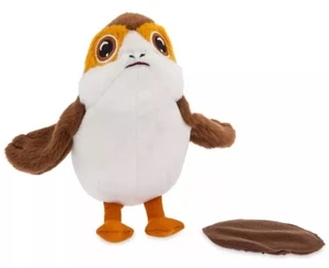 NUEVO Peluche Suave Magnético Hombro Oficial Disney Porg Star Wars The Last Jedi - Imagen 1 de 3