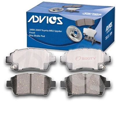 ADVICS 前盘制动垫套装适用于 2000 - 2005 年丰田 MR2 Spyder - 刹车 eh — 第 1/4 张图片
