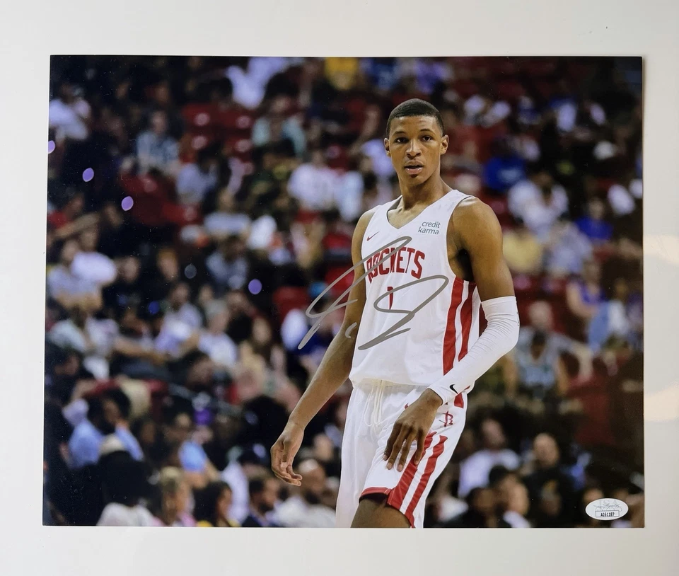 Jabari Smith Jr. Houston Rockets Autographed 11x14 Photo Auburn JSA COA - Image 1 of 1