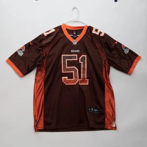 Nike On-Field Cleveland Browns Barkevious Mingo #51 Fußball Trikot Gr. XXL 52 - Bild 1 von 4