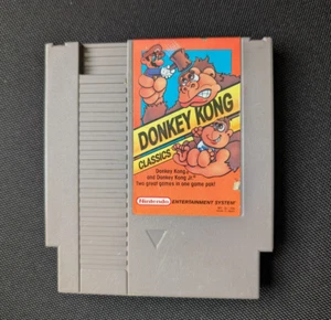 Donkey Kong Classics (Nintendo Entertainment System, 1985) NES funzionante - Foto 1 di 4
