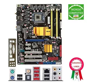 SCHEDA MADRE SOCKET 775 ASUS P5QL-E + CPU INTEL QUAD CORE Q8200 + 8 GB RAM - Imagen 1 de 1