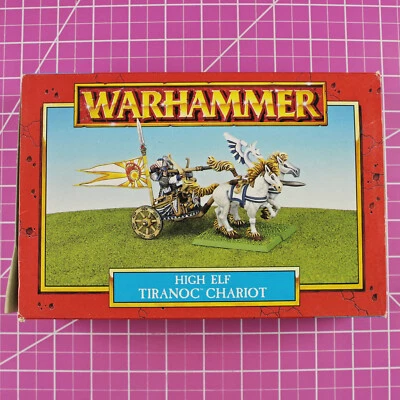 Warhammer High Elf Tiranoc Chariot, Metal - OOP - Games Workshop Citadel Elves - Image 1 of 3