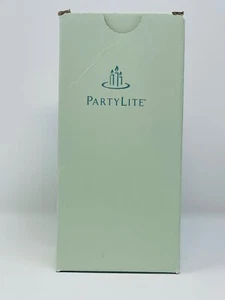 PartyLite Snow Pillar One Wick Decorative White Candle New - Picture 1 of 6