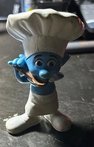 Schlumpfbäcker SCHLEICH MIT BERRIE BLUE 3" Figur - Bild 1 von 5