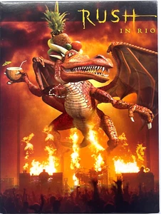 RUSH "RUSH IN RIO" 2 DVD DISCS SET COMPLETE CONCERT AND DOCUMENTARY - Imagen 1 de 2