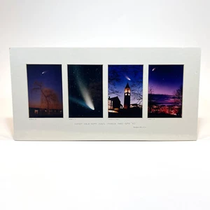 Komet Hale-Bopp Ithaca, NY 1997 mattiert 20x10 Astronomie professionelle Fotokunst - Bild 1 von 8