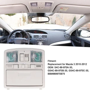 OverHead Console W/ Down Light For 2009-11 Mazda 6 w/Sunroof GS4C-69-970D-75 AM - Picture 1 of 6