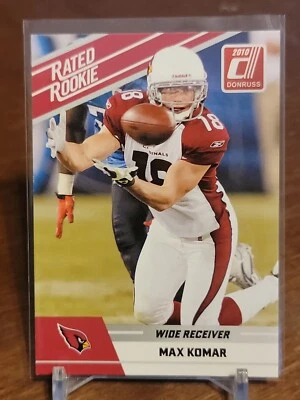 2010 Panini Donruss Football Max Komar Rated Rookie Arizona Cardinals #70 - Image 1 of 2
