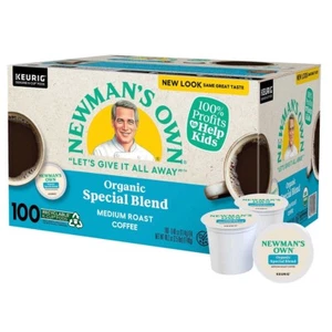 Newman's Own Organics Special Blend, Med Roast Extra Bold - 100 Count - K-Cups - Picture 1 of 2
