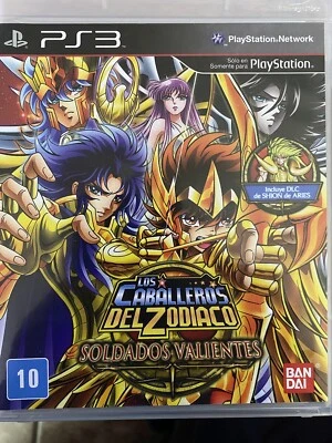 Saint Seiya Soldados Valientes - Los Caballeros Del Zodiaco - PS3 - Brand New - Image 1 of 3