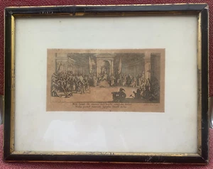 Israel Sylvestre (1621-1691) Nach Jacques CALLOT (1592-1635) Gravur Antik - Bild 1 von 13