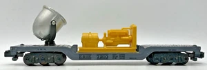 American Flyer S Gauge (24529) Erie Depressed Center Floodlight Car in Exc. Cond - Picture 1 of 10