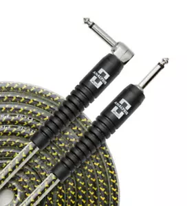 Analysis Plus Yellow Oval Instrument cable 20ft - Overmolded straight to angle - Picture 1 of 1