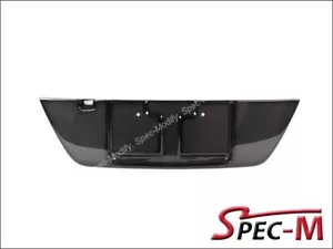 JPM CF Real Carbon Fiber License Plate Backing For 2015-2020 Subaru WRX / STI - Picture 1 of 2