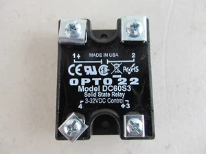 OPTO 22 MODEL DC60S-3 SOLID STATE RELAY 3-32 VDC CONTROL - Picture 1 of 2