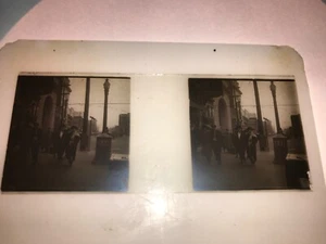 L1-6 ILFORD ALPHA LANTERN PLATE / SLIDE - NEW YORK STRET LIFE 1925 - Picture 1 of 2