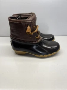Sperry Top-Sider kleine Kinder Salzwasser braune Entenstiefel CG55362A Größe 11M - Bild 1 von 9