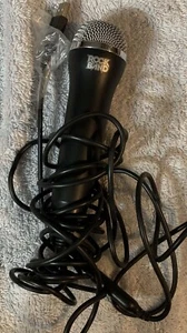 xbox 360 guitar hero rock band microphone - UNTESTED - Picture 1 of 2