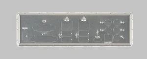 Supermicro MCP-260-00097-0N IO Shield I/O Shield mit EMI Dichtung für 2U + Gehäuse - Bild 1 von 1