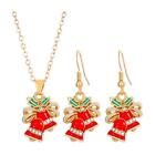 Christmas Necklace and Earrings Set Christmas Jewelry Set for Women for