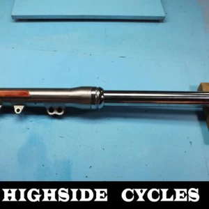 1279 09 HARLEY-DAVIDSON DYNA LOW RIDER LEFT FRONT FORK SHOCK SUSPENSION DAMPER - Picture 1 of 8