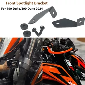 Soporte para faros antiniebla delanteros negro 2024 para KTM 890 Duke 790 Duke - Imagen 1 de 6