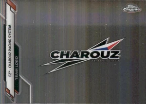 Tarjeta con el logotipo del equipo de carreras Charouz 2020 Topps Chrome Formula 1 F2 #125 - Imagen 1 de 2