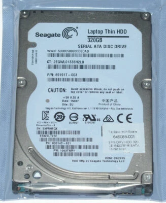 Seagate Thin 320GB SATA 2.5" ST320LT012 HDD Laptop - Image 1 of 4